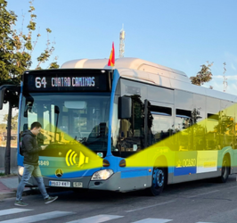 Madrid estrena el primer autobús con sistema anti atropello basado en inteligencia artificial